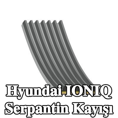 FEBI BILSTEIN Serpantin kayışı 994mm, Number of ribs: 7 — Hyundai Ioniq