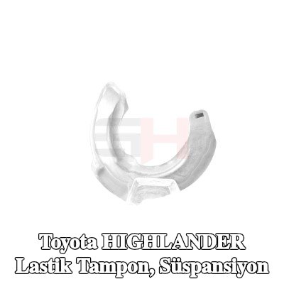 GH Lastik tampon, ön aks süspansiyonu, Alt, Alt Ön Aks — Toyota Highlander