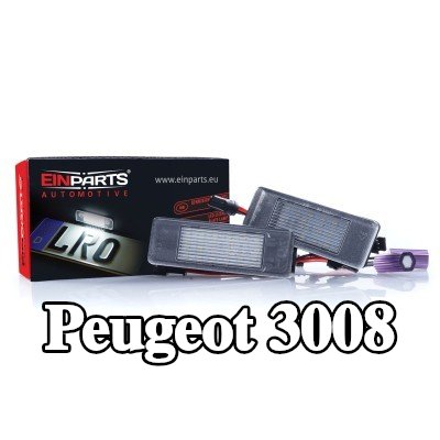 EINPARTS مصباح لوحة الترخيص — Peugeot 3008