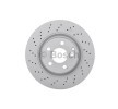 BOSCH Fren diski Dış Çap: 330mm, Delikli, Havalandırmalı, Kaplamalı — 2002 Mercedes-Benz S-Class (5)