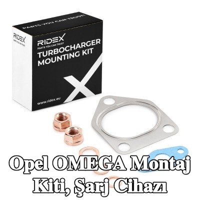 RIDEX Montaj Kiti, conta/sızdırmazlık elemanları ile şarj cihazı, montaj kılavuzu ile — Opel Omega
