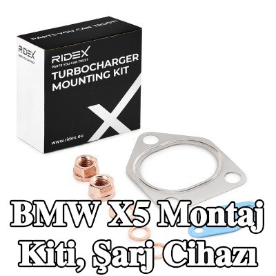 RIDEX Montaj Kiti, conta/sızdırmazlık elemanları ile şarj cihazı, montaj kılavuzu ile — 2002 BMW X5