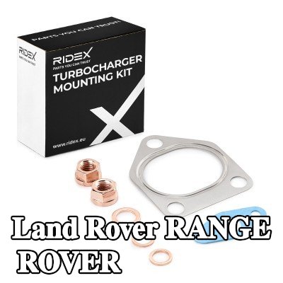 RIDEX مجموعة التثبيت, الشاحن مع الحشيات/الأختام, مع دليل التركيب — 2012 Land Rover Range Rover