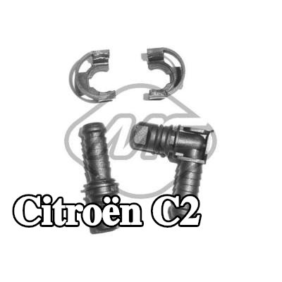 Metalcaucho مجموعة متنوعة، قطع صغيرة للمبرد — Citroën C2