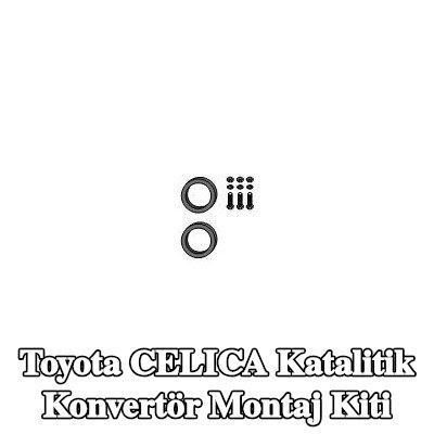 HJS Katalitik konvertör montaj kiti — 1997 Toyota Celica
