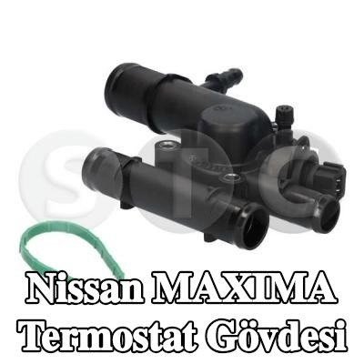 STC Sensörlü termostat gövdesi, termostatlı — Nissan Maxima