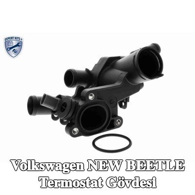 VEMO Conta/sızdırmazlık elemanı ile termostat muhafazası, termostatlı — Volkswagen New Beetle