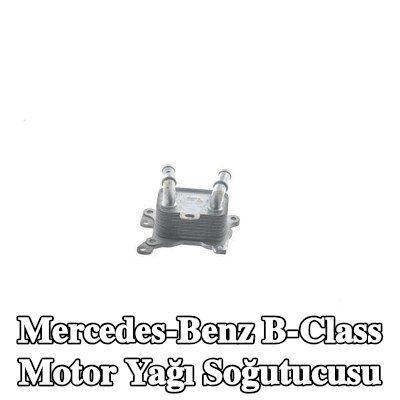 MAHLE Conta/sızdırmazlık elemanı olmayan motor yağı soğutucusu, yağ filtresi muhafazası olmadan — Mercedes-Benz B-Class
