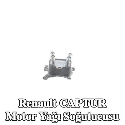 MAHLE Conta/sızdırmazlık elemanı olmayan motor yağı soğutucusu, yağ filtresi muhafazası olmadan — Renault Captur