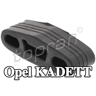 TOPRAN حامل، كاتم الصوت — Opel Kadett