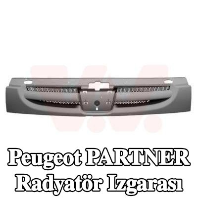 VAN WEZEL Radyatör Izgarası — 2002 Peugeot Partner