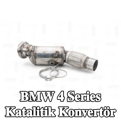 NAP carparts Sabitleme/montaj malzemesi dahil katalitik konvertör — 2018 BMW 4 Series