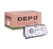 ABAKUS Far Sol, H1, H1/H7, H7, elektrik motoru olmadan — 2002 Audi A3 (1)