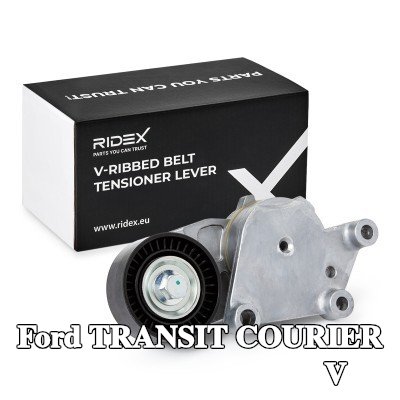 RIDEX ذراع الموتر، الحزام المضلع على شكل V — Ford Transit Courier