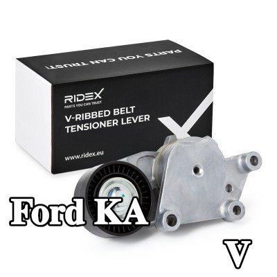 RIDEX ذراع الموتر، الحزام المضلع على شكل V — Ford Ka