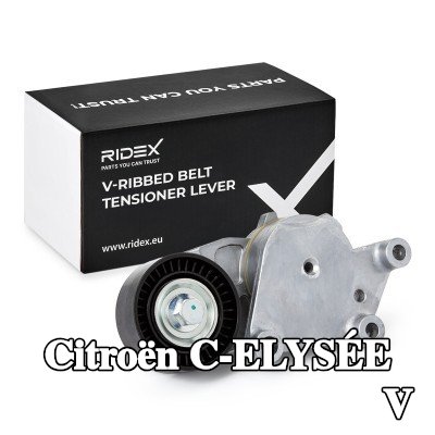 RIDEX ذراع الموتر، الحزام المضلع على شكل V — Citroën C-elysée