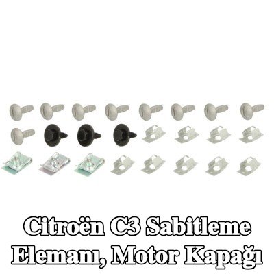 ROMIX Sabitleme Elemanı, motor kapağı — Citroën C3
