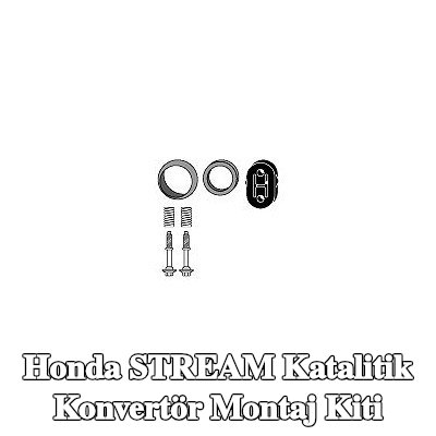 HJS Katalitik konvertör montaj kiti — Honda Stream