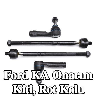 RIDEX Onarım Kiti, bağlantı çubuğu Ön Aks Sol, Ön Aks Sağ, aks mafsalı ile birlikte — Ford Ka