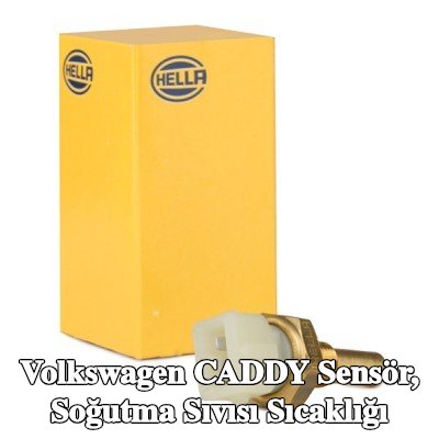 HELLA Sensör, soğutma suyu sıcaklığı M10x1, contalı/sızdırmaz — 1990 Volkswagen Caddy