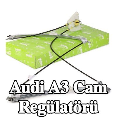 VALEO Sol ön cam regülatörü, Elektrikli, elektrik motoru olmadan — 2011 Audi A3