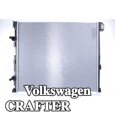 NISSENS مبرد المحرك بدون غطاء, بدون خزان التمدد, مع حشيات/مانعات تسرب — Volkswagen Crafter
