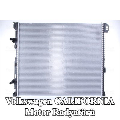 NISSENS Kapaksız motor radyatörü, genişletme deposu olmadan, conta/sızdırmazlık elemanları ile — Volkswagen California