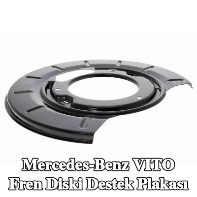 VAICO Fren diski destek plakası Arka Aks Sol, Arka Aks Sağ — 2000 Mercedes-Benz Vito