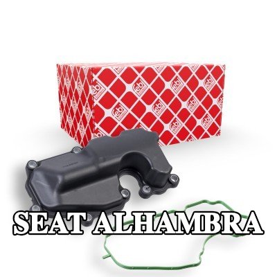 FEBI BILSTEIN فاصل الزيت, فتحة تهوية علبة المرافق مع الحشيات/الأختام — 2014 SEAT Alhambra