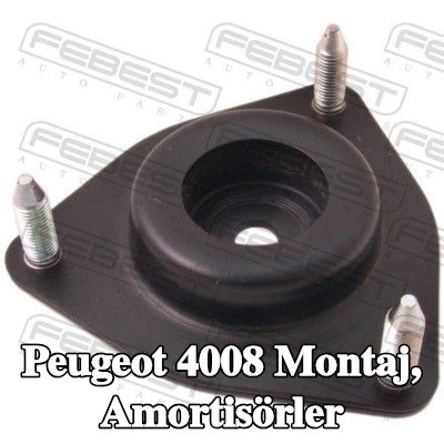 FEBEST Montaj, amortisörler Ön Aks, rulman içermez — Peugeot 4008