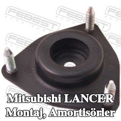 FEBEST Montaj, amortisörler Ön Aks, rulman içermez — Mitsubishi Lancer