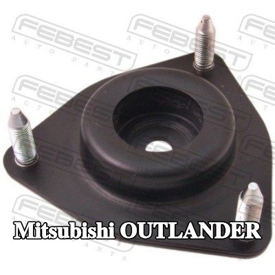 FEBEST تركيب, ممتصات الصدمات المحور الأمامي, بدون محمل — 2011 Mitsubishi Outlander
