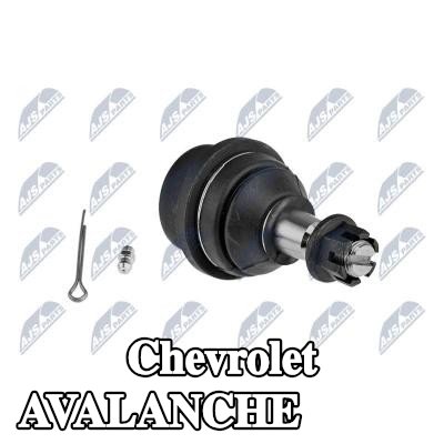 NTY وصلة كروية سفلية للمحور الأمامي, 18, 6mm — Chevrolet Avalanche