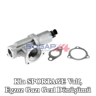 BOGAP Valf, egzoz gazı geri dönüşümü — 2004 Kia Sportage