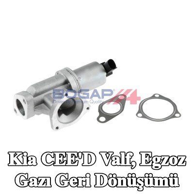 BOGAP Valf, egzoz gazı geri dönüşümü — 2012 Kia Cee'd