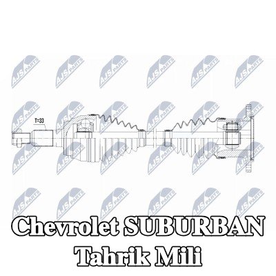 NTY Tahrik mili Ön Aks Sol, Ön Aks Sağ, 584mm — Chevrolet Suburban