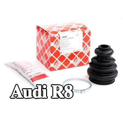 FEBI BILSTEIN طقم غطاء مفصل CV, عمود الدفع المطاطي — 2012 Audi R8