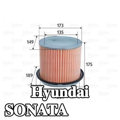 VALEO مرشح الهواء — 1997 Hyundai Sonata