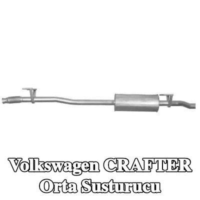 VEGAZ Orta susturucu Merkez — 2008 Volkswagen Crafter