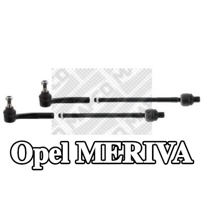MAPCO مجموعة إصلاح, قضيب الربط المحور الأمامي الأيسر, المحور الأمامي الأيمن — Opel Meriva
