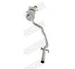 WALKER Orta susturucu 2430mm, montaj parçaları olmadan — 2002 Toyota Hiace (2)