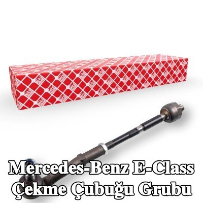 FEBI BILSTEIN Rot kolu grubu OE Turbo YENİ, Ön Aks Sağ, 258mm, kilit somunu ile — 2000 Mercedes-Benz E-Class
