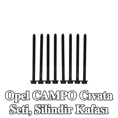 KAMOKA Cıvata seti, silindir kafası — 1990 Opel Campo