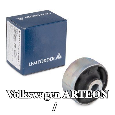 LEMFÖRDER جلبة الذراع الخلفي / ذراع التعليق المحور الأمامي الأيسر, المحور الأمامي الأيمن, الخلفي — Volkswagen Arteon