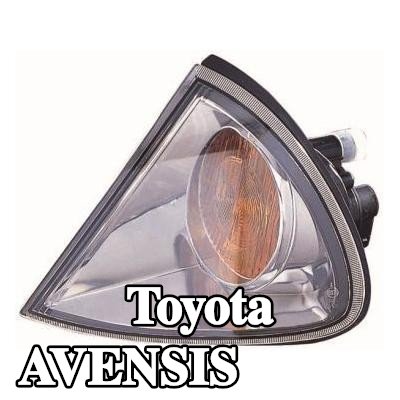 ABAKUS مؤشر جانبي أمامي أيسر, مع لمبة, مع وصلة لولبية — 2004 Toyota Avensis