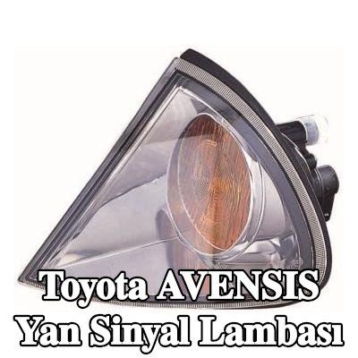 ABAKUS Yan sinyal lambası Sol Ön, ampul ile, vida bağlantılı — 2004 Toyota Avensis