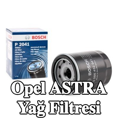 BOSCH Tek çek valflı yağ filtresi — 1997 Opel Astra