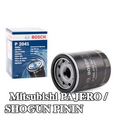BOSCH فلتر الزيت مع صمام واحد مانع للرجوع — Mitsubishi Pajero / Shogun Pinin