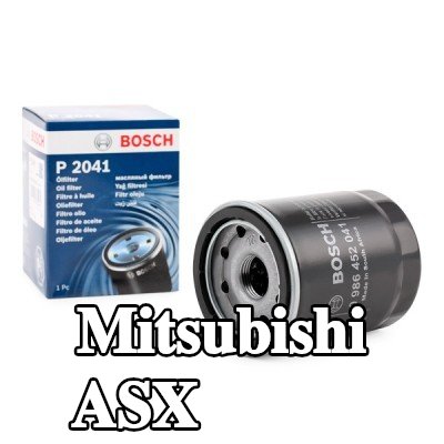 BOSCH فلتر الزيت مع صمام واحد مانع للرجوع — Mitsubishi Asx