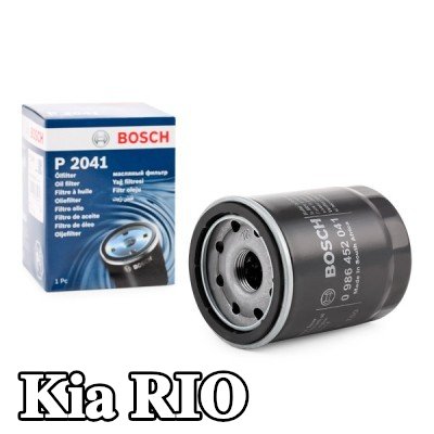 BOSCH فلتر الزيت مع صمام واحد مانع للرجوع — 2002 Kia Rio